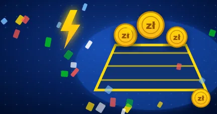 Ring z monetami i błyskawicą – bonus BigClash Kasyno
